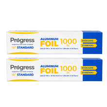 Load image into Gallery viewer, Progress 18" X 1000 Ft Standard Aluminum Foil Roll- 2 Rolls/Case