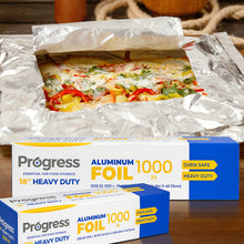 Load image into Gallery viewer, Progress Aluminum Foil Roll 18" X 1000 ft Heavy Duty