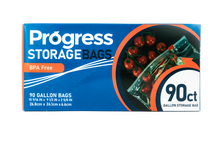 Load image into Gallery viewer, Progress Slider Food Storage Bags - Gallon, 90 count