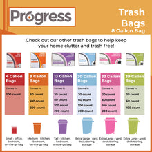 Load image into Gallery viewer, Progress Trash Bags – 8 Gallon