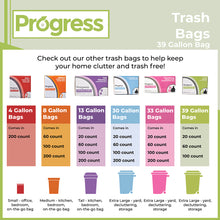 Load image into Gallery viewer, Progress Trash Bags – 39 Gallon
