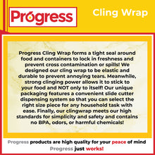 Load image into Gallery viewer, Progress Cling Wrap