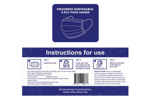 Load image into Gallery viewer, Progress Disposable 3-ply Face Mask