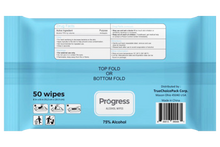 Load image into Gallery viewer, Progress Alcohol Wipes, 50 CT