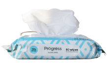 Load image into Gallery viewer, Progress Alcohol Wipes, 50 CT