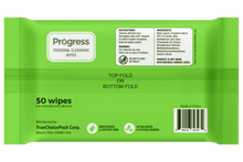 Load image into Gallery viewer, Progress Personal Cleansing Wipes, 50 CT