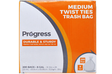 Load image into Gallery viewer, Progress Trash Bags – 8 Gallon
