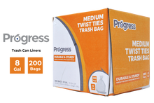 Load image into Gallery viewer, Progress Trash Bags – 8 Gallon