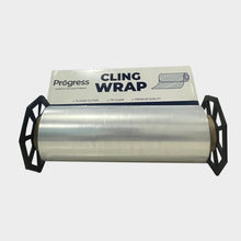 Load image into Gallery viewer, Progress 12" x 2000' Plastic Food Wrap Film Roll 4 Pack 50 Gauge Thickness
