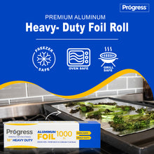 Load image into Gallery viewer, Progress Aluminum Foil Roll 18" X 1000 ft Heavy Duty
