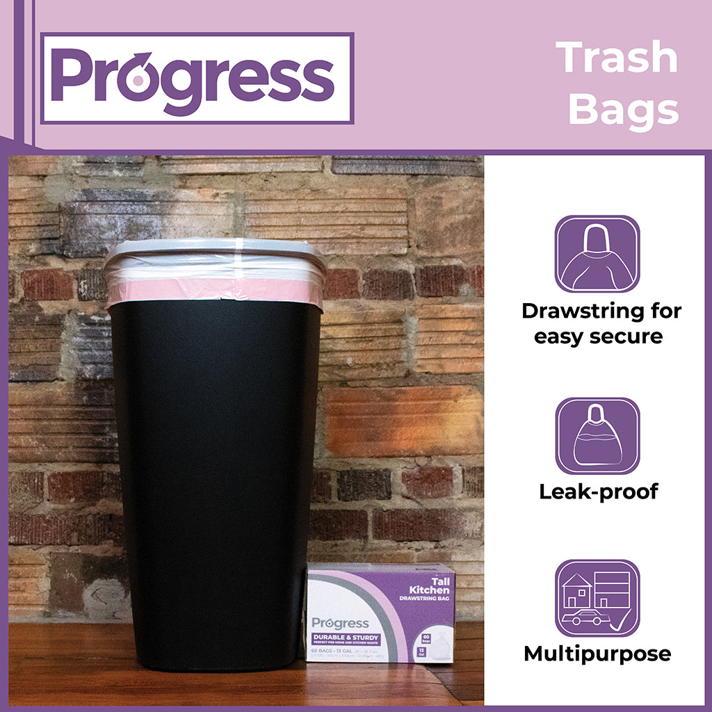 Drawstring Trash Bags