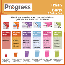Load image into Gallery viewer, Progress Trash Bags – 8 Gallon
