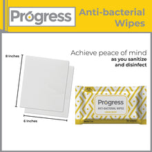 Load image into Gallery viewer, Progress Anti-bacterial Wipes, 50 CT
