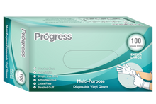 Load image into Gallery viewer, Progress Multipurpose Vinyl Gloves - White
