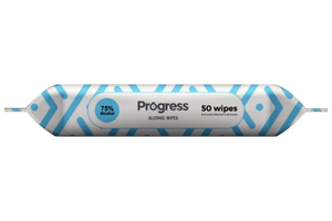 Progress Alcohol Wipes, 50 CT