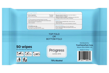 Load image into Gallery viewer, Progress Alcohol Wipes, 50 CT
