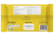 Load image into Gallery viewer, Progress Anti-bacterial Wipes, 50 CT
