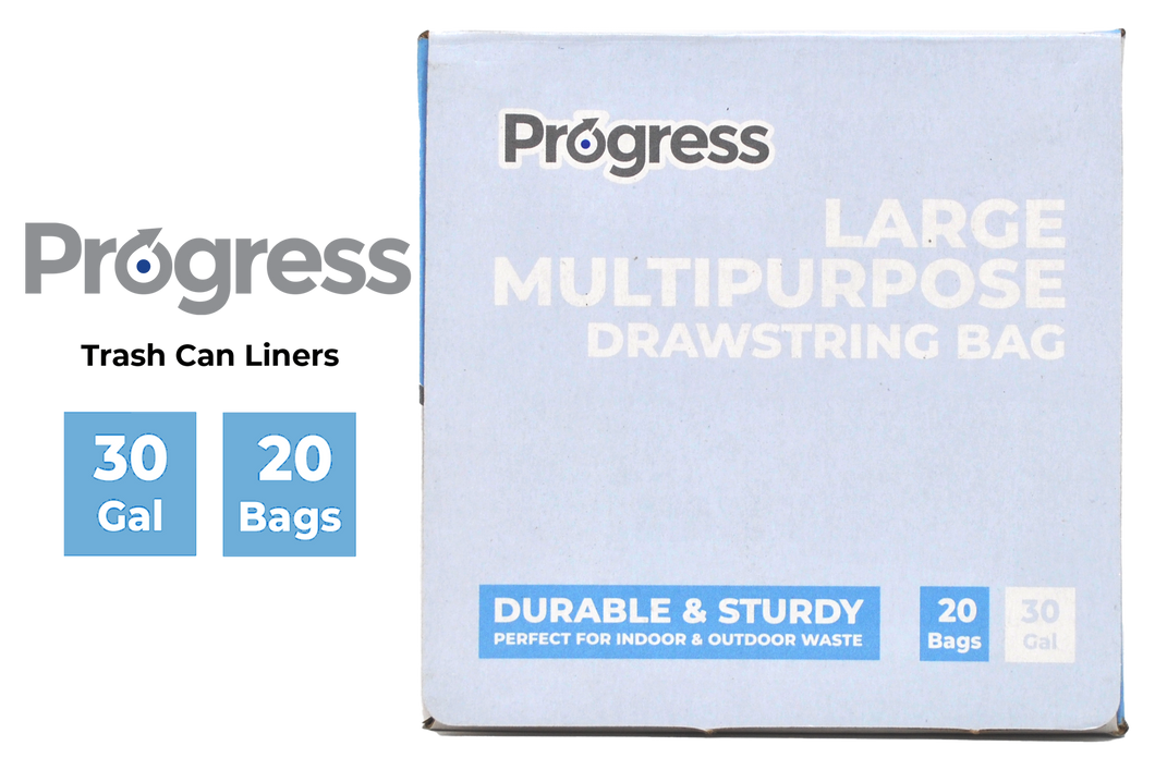 Progress Trash Bags – 30 Gallon