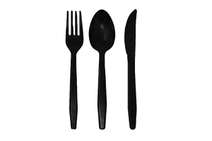 360 Piece Plastic Cutlery Set