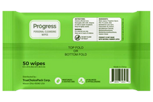 Load image into Gallery viewer, Progress Personal Cleansing Wipes, 50 CT
