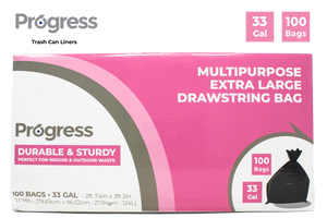 Progress Trash Bags – 33 Gallon