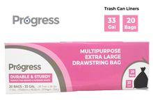Load image into Gallery viewer, Progress Trash Bags – 33 Gallon
