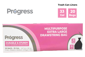 Progress Trash Bags – 33 Gallon