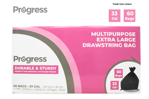 Progress Trash Bags – 33 Gallon