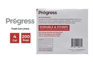 Progress Trash Bags – 4 Gallon