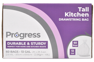 Progress Trash Bags–13 Gallon